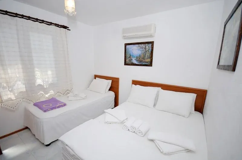 Ekonomik Üç Kişilik Oda,Dağ Manzaralı,Balkonsuz
