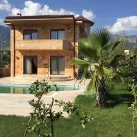 jakuzili saunalı özel havuzlu villa 300