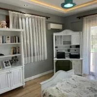 jakuzili saunalı özel havuzlu villa 300