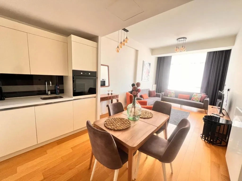 Daire-Tek Yatak Odalı,Şehir Manzaralı,Mutfaklı