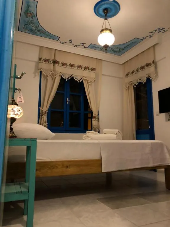  Kiraz Otel İkiz Yataklı Oda,Deniz veya Kara Manzaralı,1. Kat
