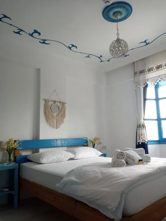  Kiraz Otel İkiz Yataklı Oda,Deniz veya Kara Manzaralı,1. Kat