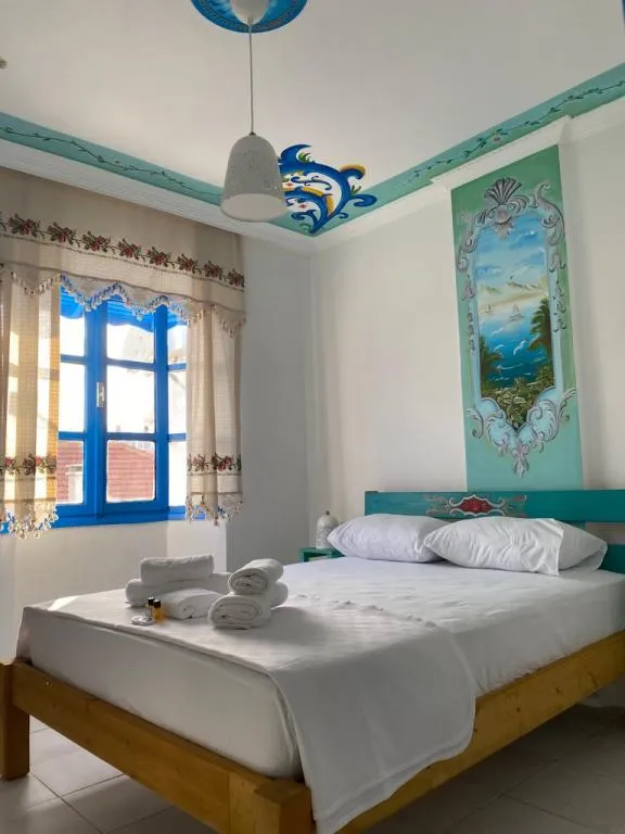  Kiraz Otel İkiz Yataklı Oda,Deniz veya Kara Manzaralı,1. Kat