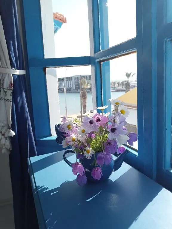  Kiraz Otel İkiz Yataklı Oda,Deniz veya Kara Manzaralı,1. Kat