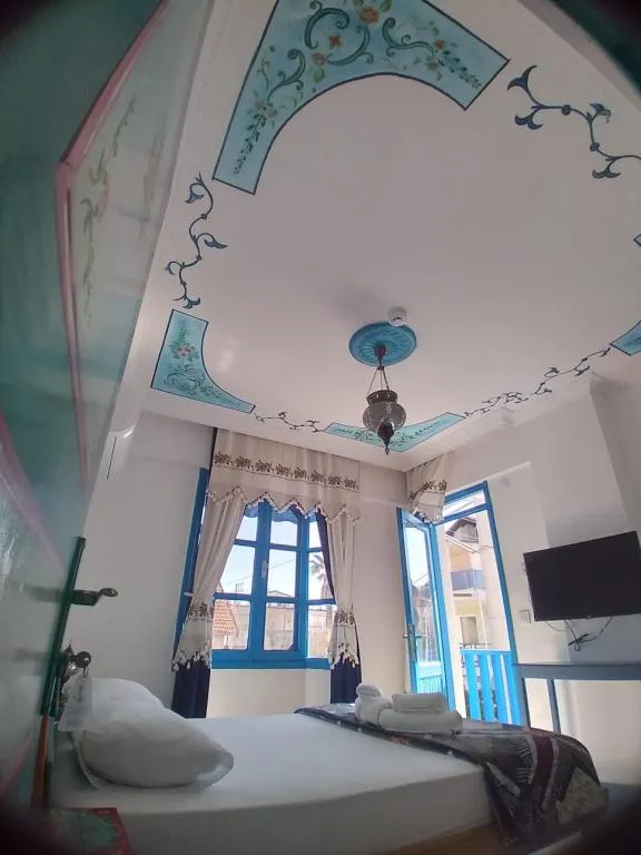  Kiraz Otel İkiz Yataklı Oda,Deniz veya Kara Manzaralı,1. Kat