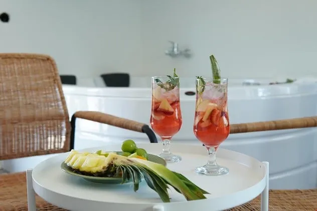 Deluxe Jakuzili Suite,Deniz ve Dağ Manzaralı,Jakuzili