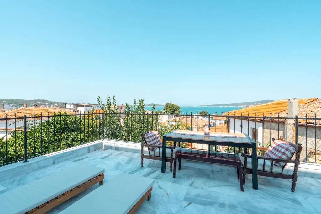 Teraslı Deluxe Oda,Deniz Manzaralı,Teraslı