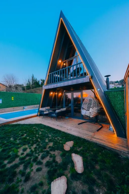 1+1 Bungalov,Isıtmalı Özel Havuzlu