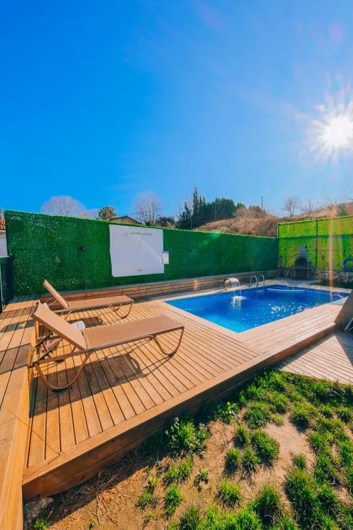 1+1 Bungalov,Isıtmalı Özel Havuzlu