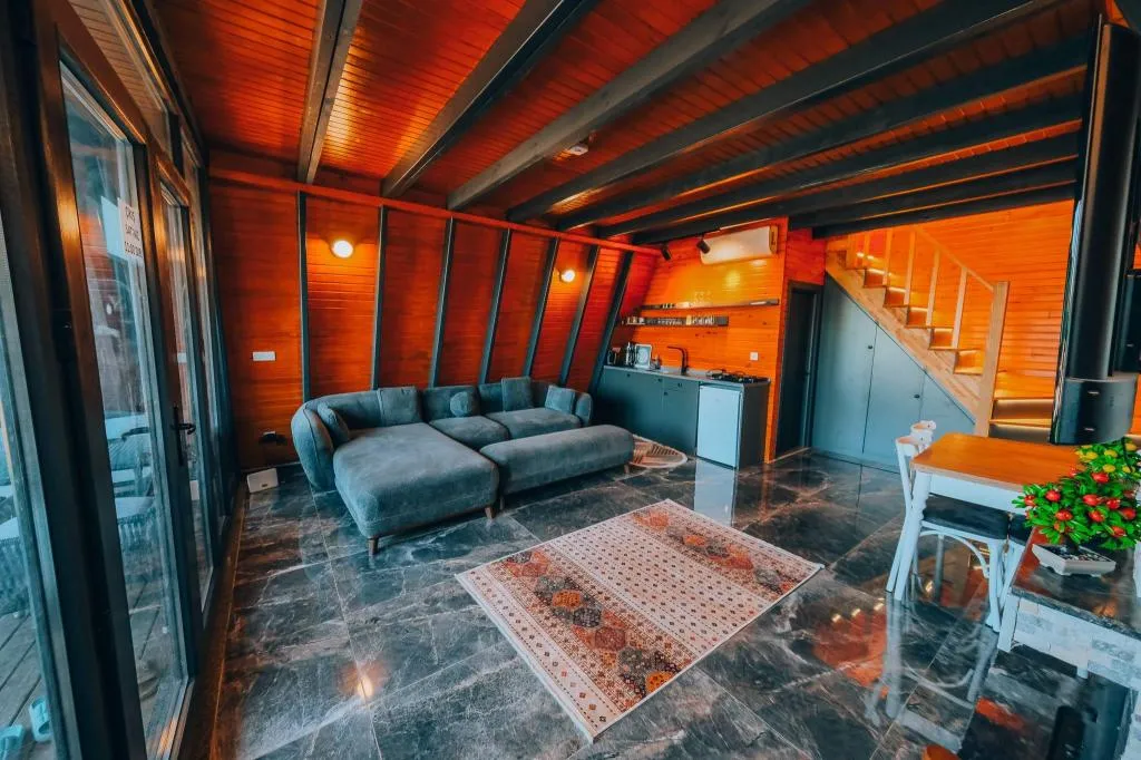 1+1 Bungalov,Isıtmalı Özel Havuzlu