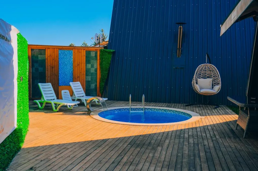 1+1 Bungalov,Isıtmalı Özel Havuzlu