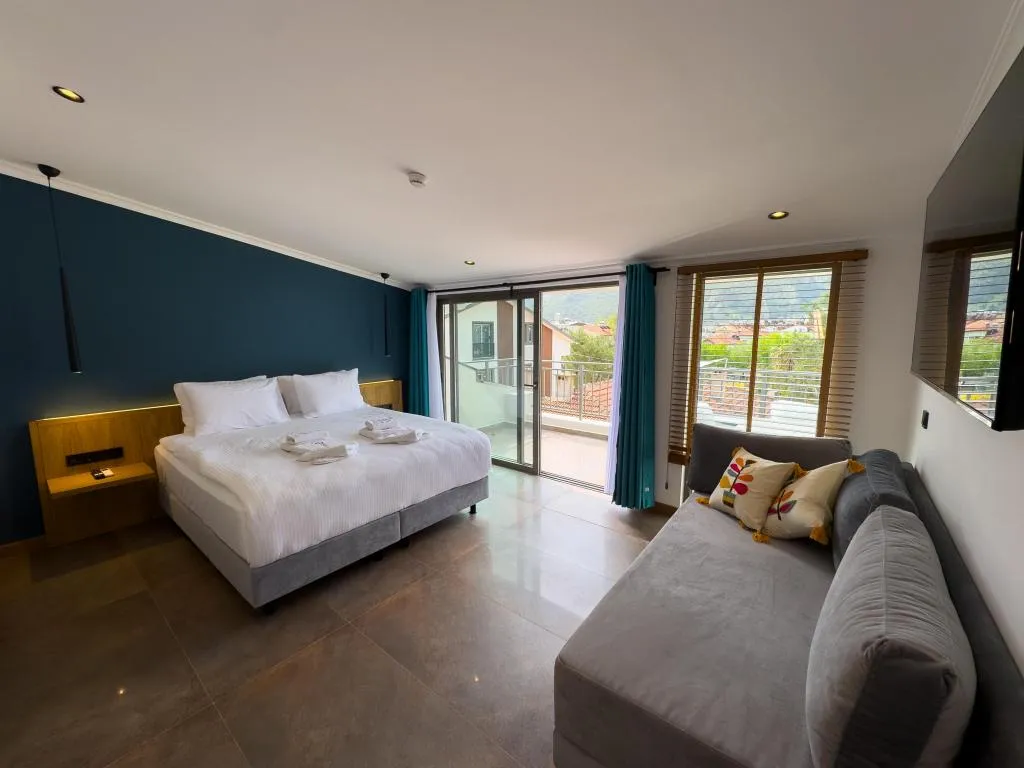 Penthouse,Şehir veya Dağ Manzaralı,Balkonlu