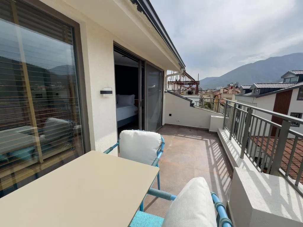Penthouse,Şehir veya Dağ Manzaralı,Balkonlu