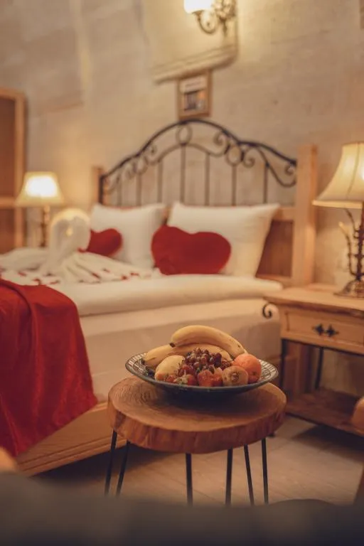 Jakuzili ve Şömineli Deluxe Oda,Veranda Manzaralı,Giriş Katı