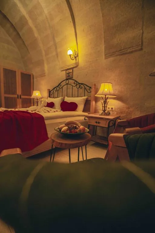 Jakuzili ve Şömineli Deluxe Oda,Veranda Manzaralı,Giriş Katı