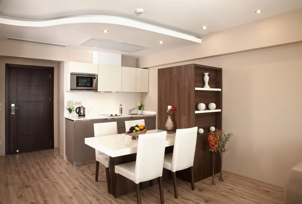 Deluxe Tek Büyük Yataklı Oda, 2 Yatak Odası, Mutfak