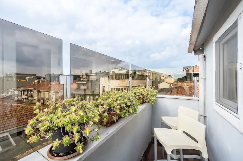 Basic Çatı Katı (Loft), 2 Yatak Odası, Sigara İçilebilir, Teras