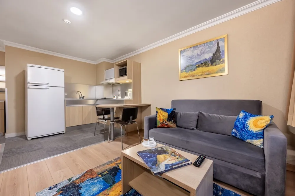 Junior Süit, 1 Yatak Odası, Mutfak