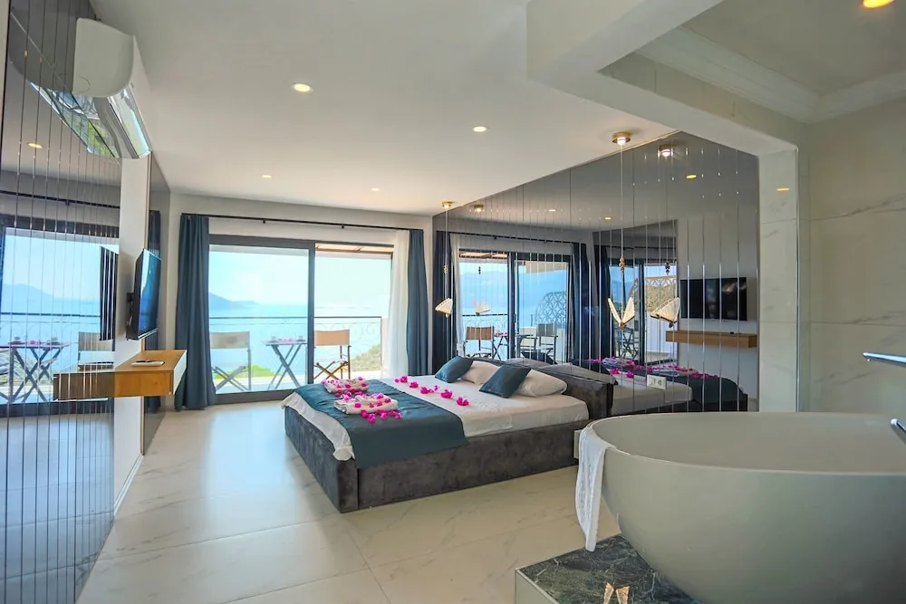 Deluxe Oda, Balkon/Veranda, Deniz Manzaralı