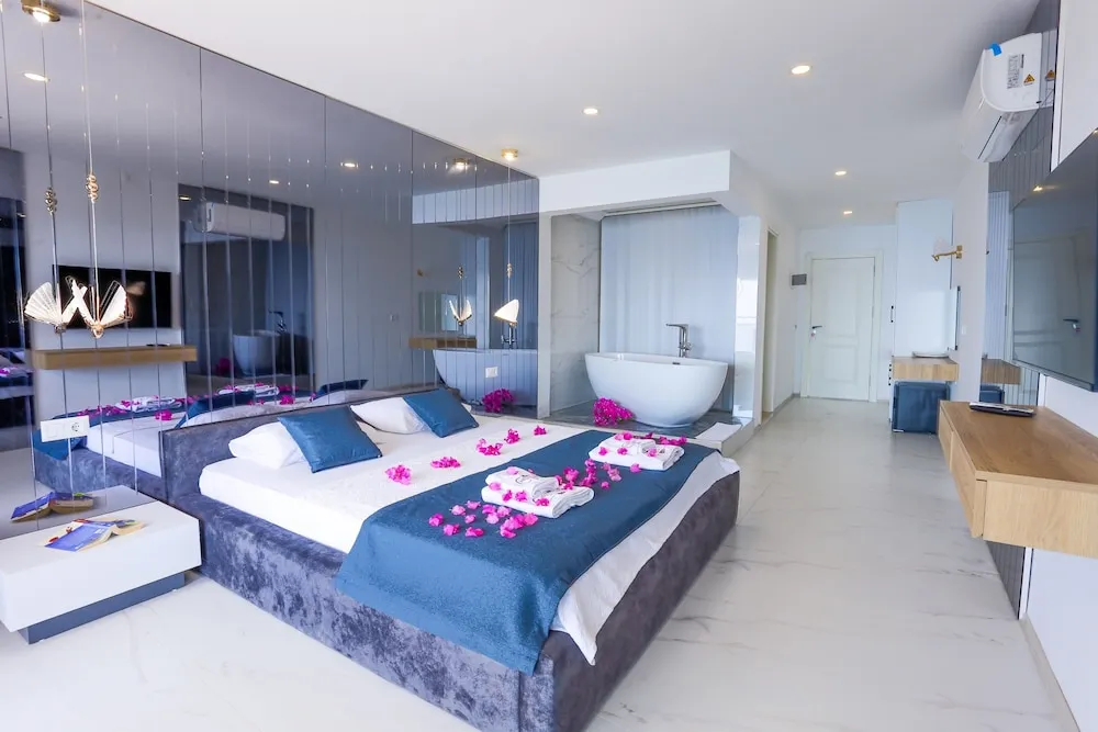 Deluxe Oda, Balkon/Veranda, Deniz Manzaralı