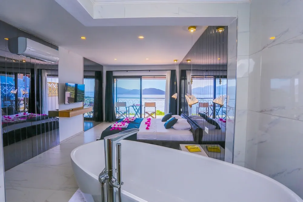 Deluxe Oda, Balkon/Veranda, Deniz Manzaralı