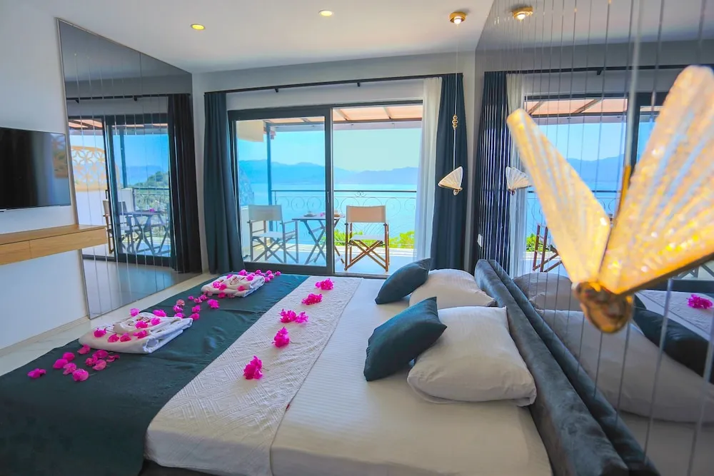 Deluxe Oda, Balkon/Veranda, Deniz Manzaralı