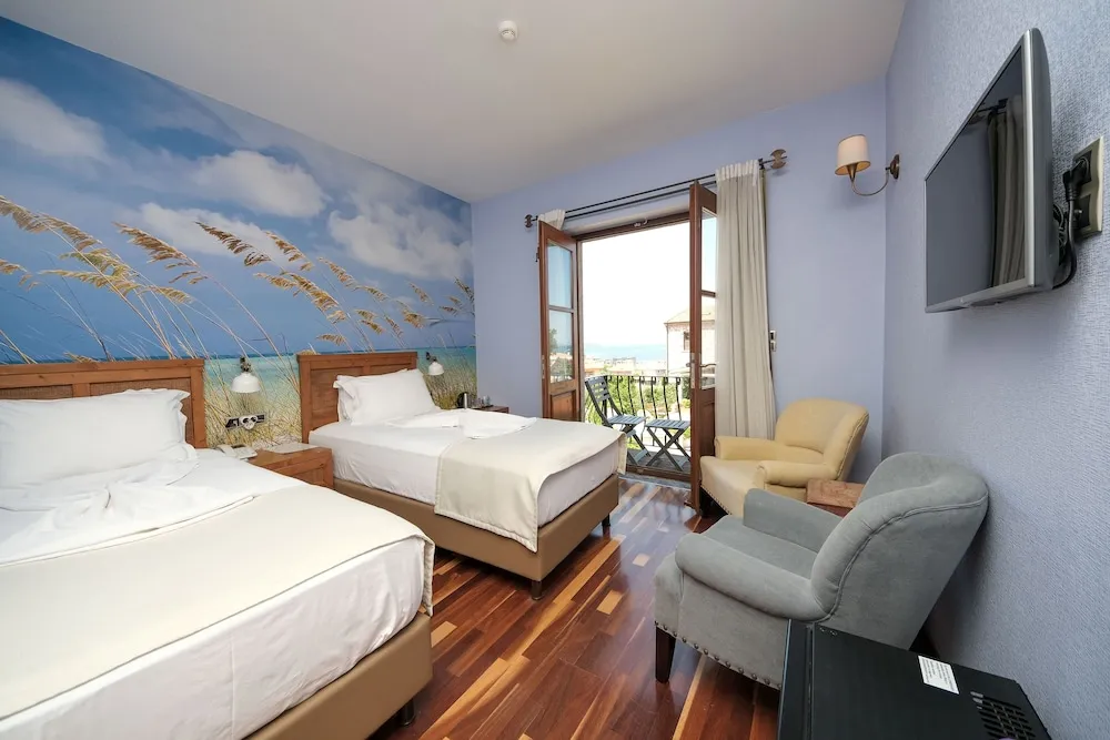 İki Ayrı Yataklı Oda, Balkon, Deniz Manzaralı