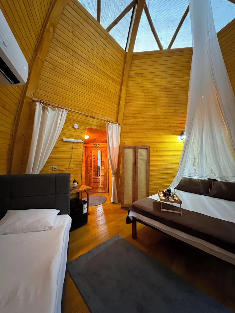 Premium Bungalov, 1 Çift Kişilik Yatak, Sigara İçilmez, Bahçe Manzaralı