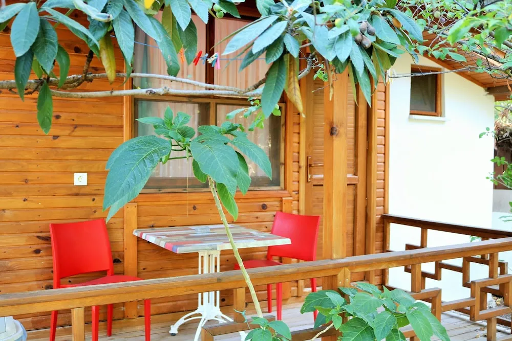 Deluxe Bungalov, 1 Yatak Odası, Bahçe Manzaralı, Bahçeli