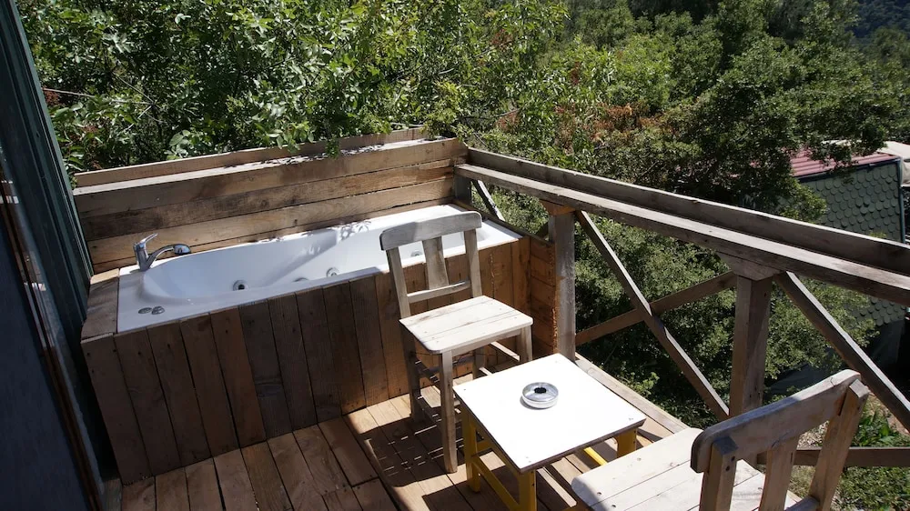 Deluxe Bungalov, Sıcak Su Küveti, Deniz Manzaralı