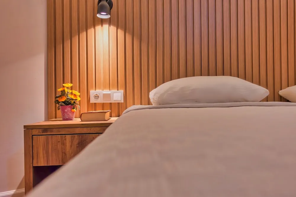 Comfort Apart Daire, Küçük Mutfak, Havuz Manzaralı