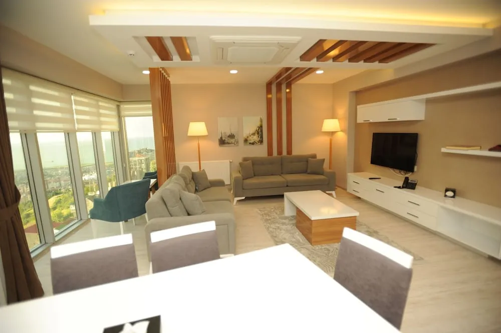 Luxury Apart Daire, 1 Yatak Odası, Deniz Manzaralı