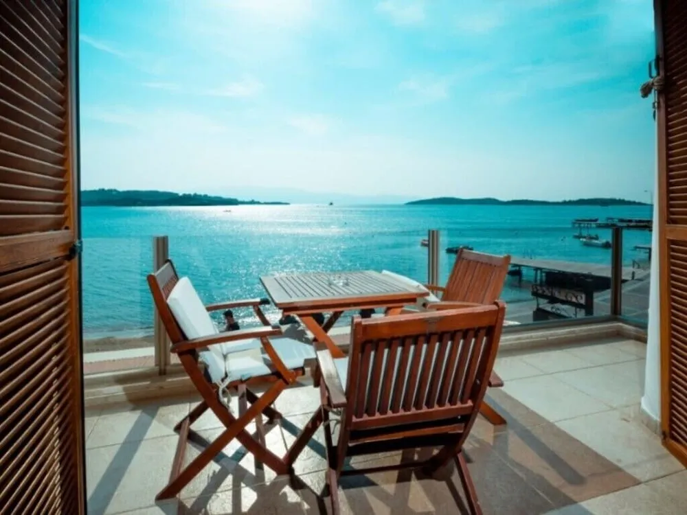 Exclusive Süit, 2 Yatak Odası, Deniz Manzaralı, Denize Sıfır