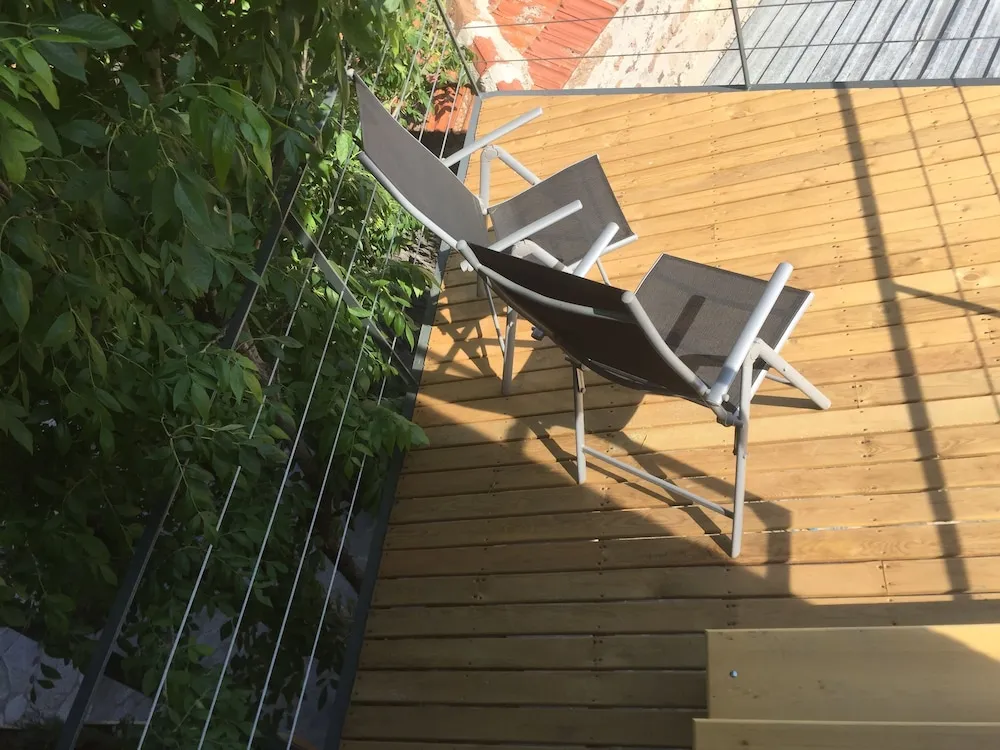 Deluxe Tek Büyük veya İki Ayrı Yataklı Oda, 1 Yatak Odası, Balkon, Deniz Manzaralı