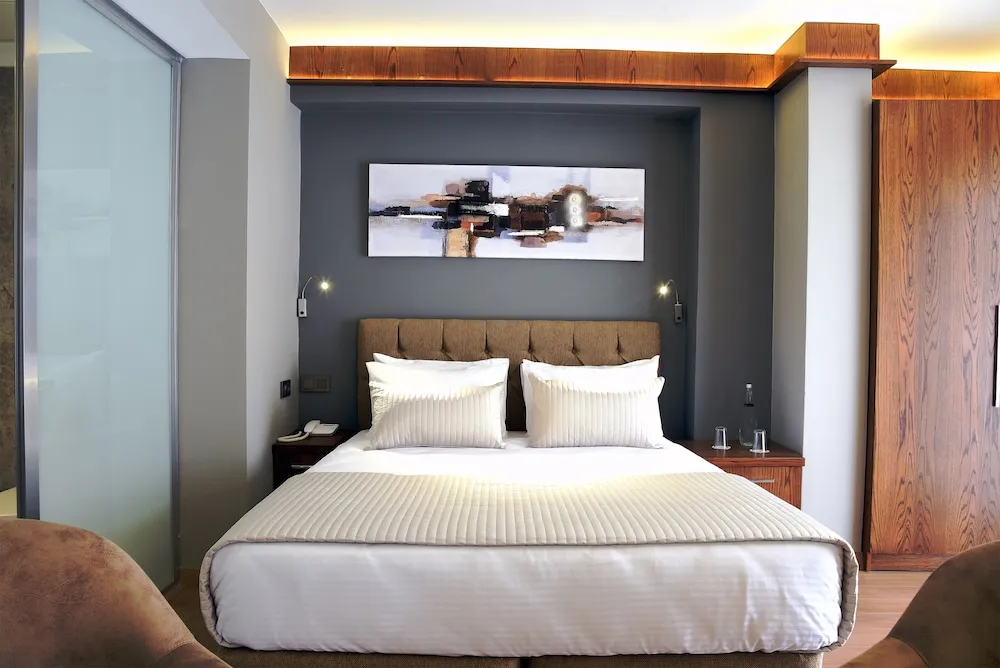 Deluxe Tek Büyük veya İki Ayrı Yataklı Oda, Balkon