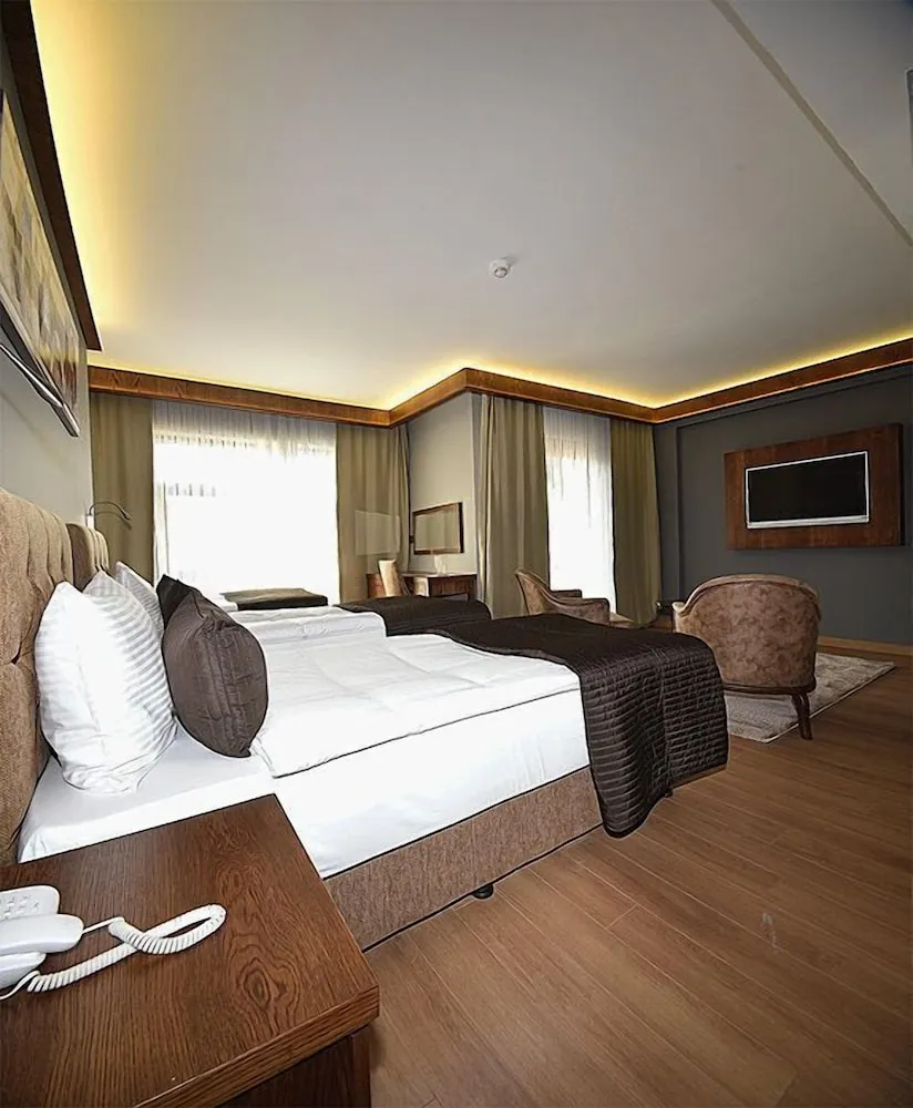 Deluxe Tek Büyük veya İki Ayrı Yataklı Oda, Balkon