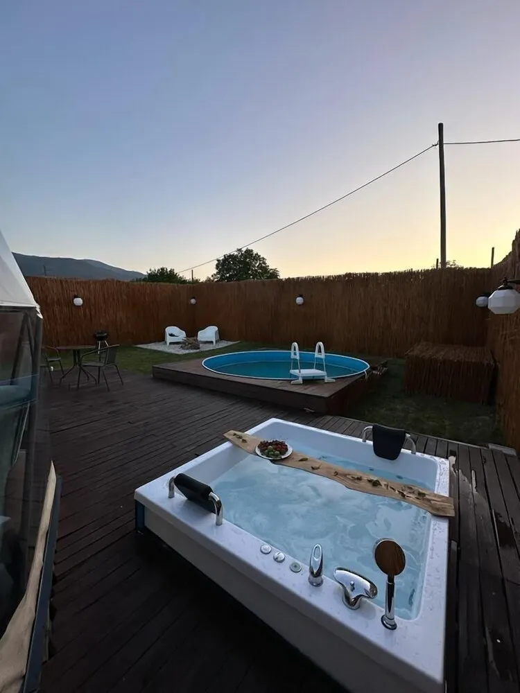 Açık spa küveti