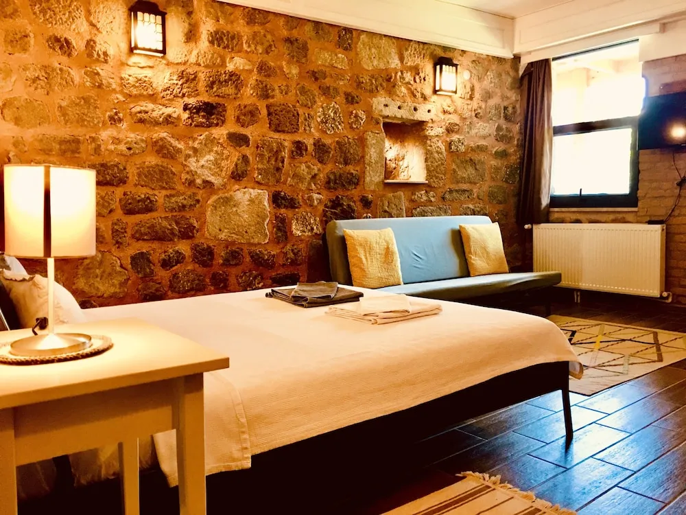 Deluxe Tek Büyük Yataklı Oda (with Fan)