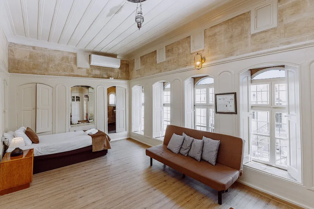 Comfort Dört Kişilik Oda, Balkon/Veranda, Bahçe Manzaralı