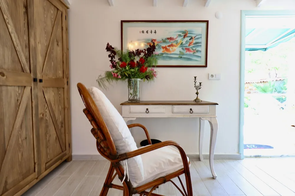 Deluxe Oda, Veranda, Bahçe Manzaralı
