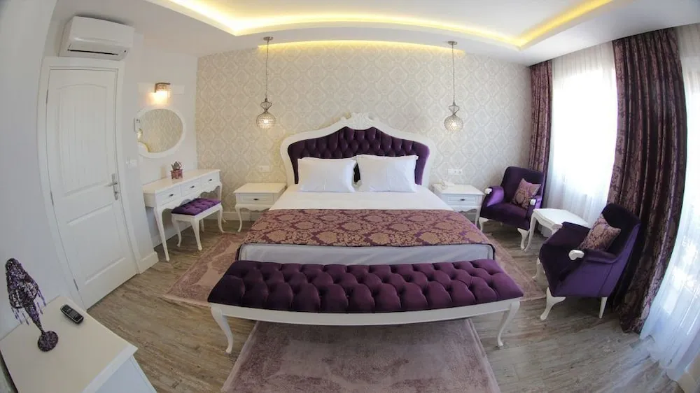 Deluxe Tek Büyük Yataklı Oda, Sıcak Su Küveti, Deniz Manzaralı