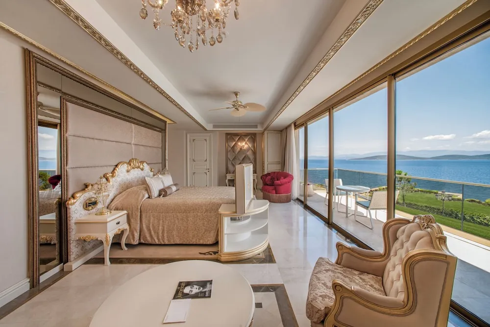 Deluxe Oda, 1 Yatak Odası, Sigara İçilmez, Deniz Manzaralı