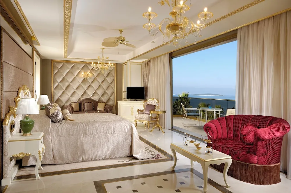 Deluxe Oda, 1 Yatak Odası, Sigara İçilmez, Deniz Manzaralı