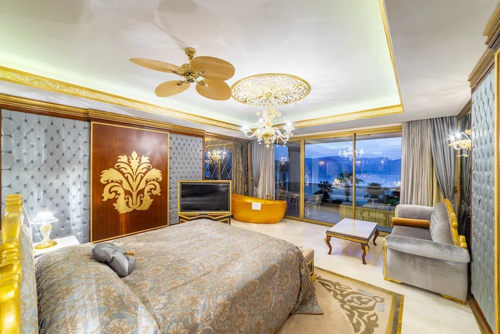 Deluxe Oda, 1 Yatak Odası, Sigara İçilmez, Deniz Manzaralı