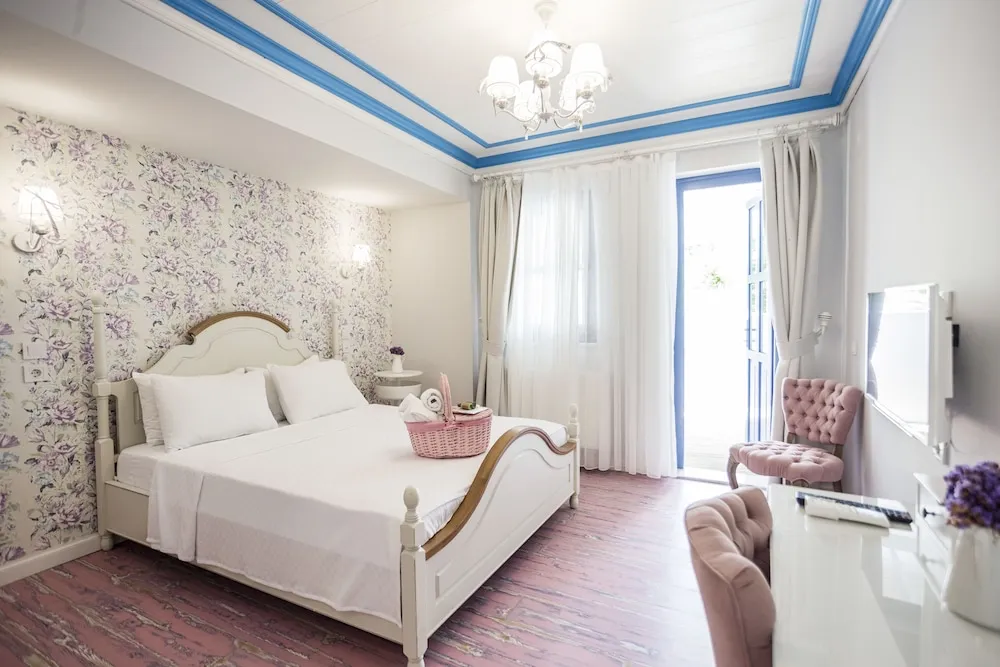 Deluxe Tek Büyük Yataklı Oda, Veranda