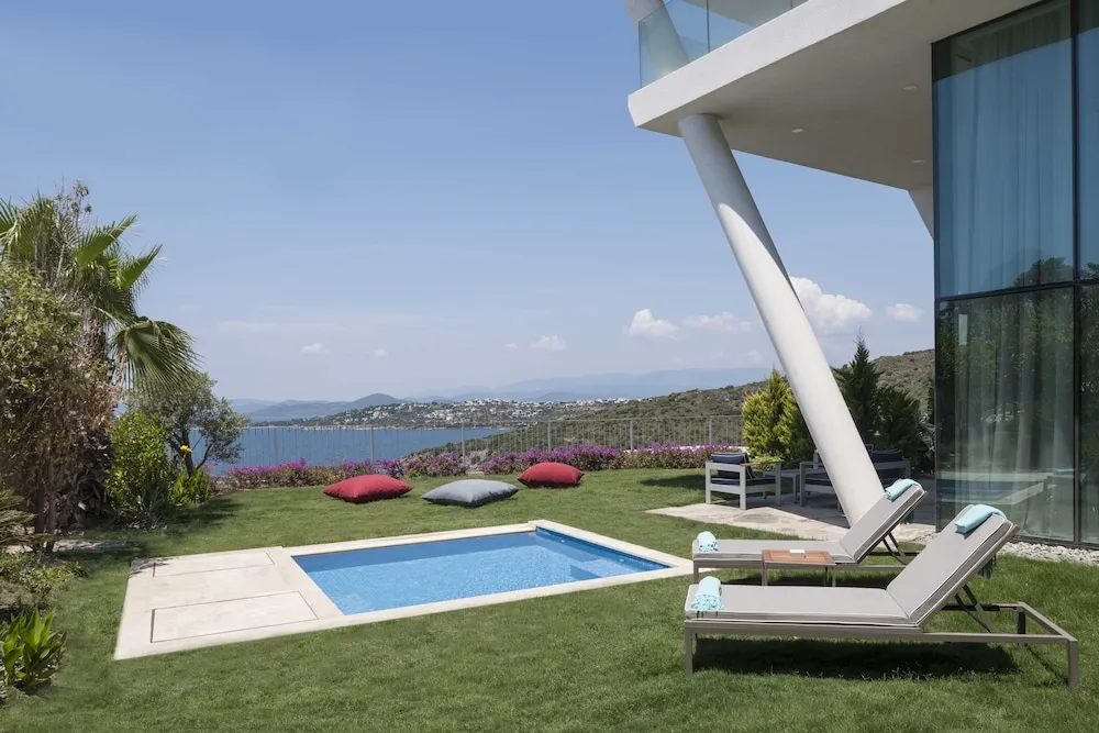 Villa, 4 Yatak Odası, Sigara İçilmez, Deniz Manzaralı (Balcony)