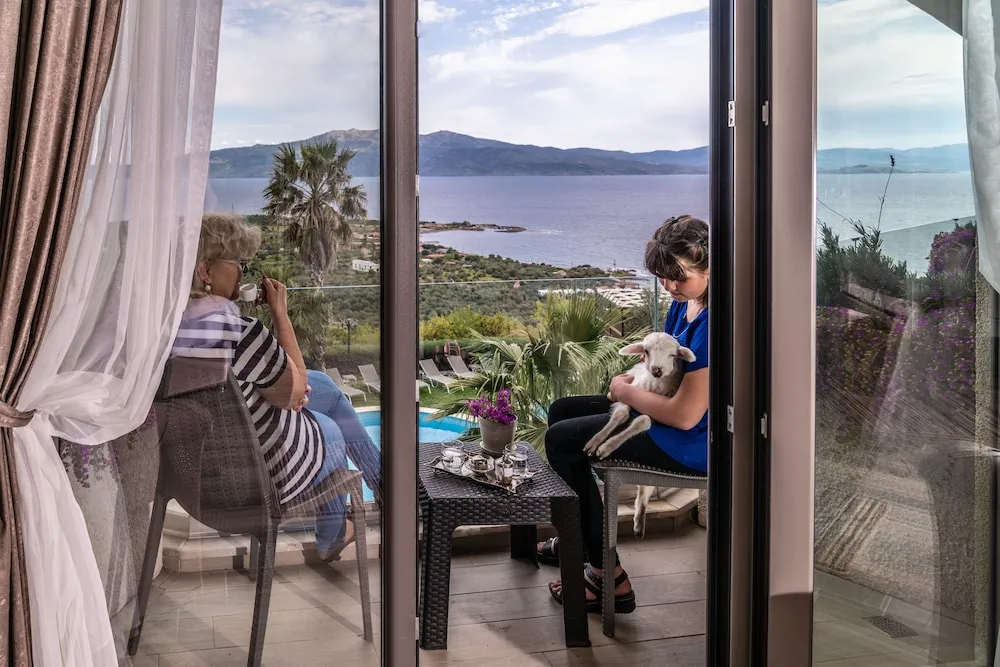 Deluxe Oda, Sıcak Su Küveti, Deniz Manzaralı