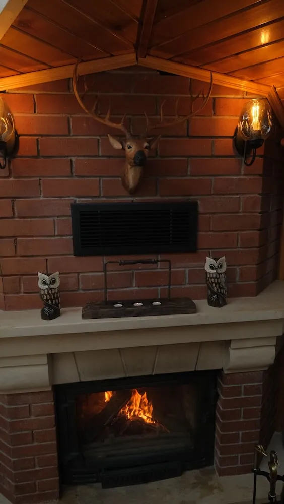 Junior Suite, Fireplace, Waterfall View, Jakuzi