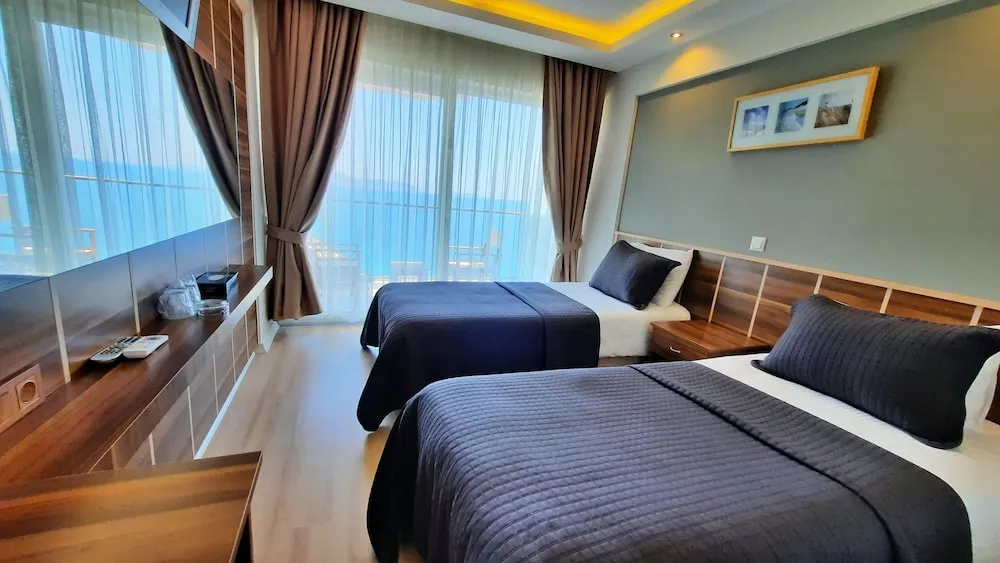 Standard İki Ayrı Yataklı Oda, 2 Tek Kişilik Yatak, Deniz Manzaralı