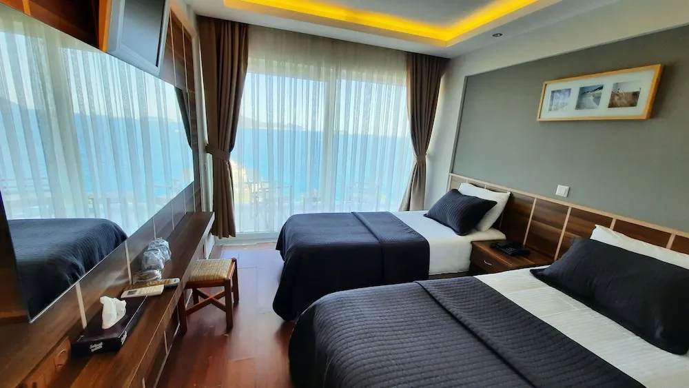 Standard İki Ayrı Yataklı Oda, 2 Tek Kişilik Yatak, Deniz Manzaralı